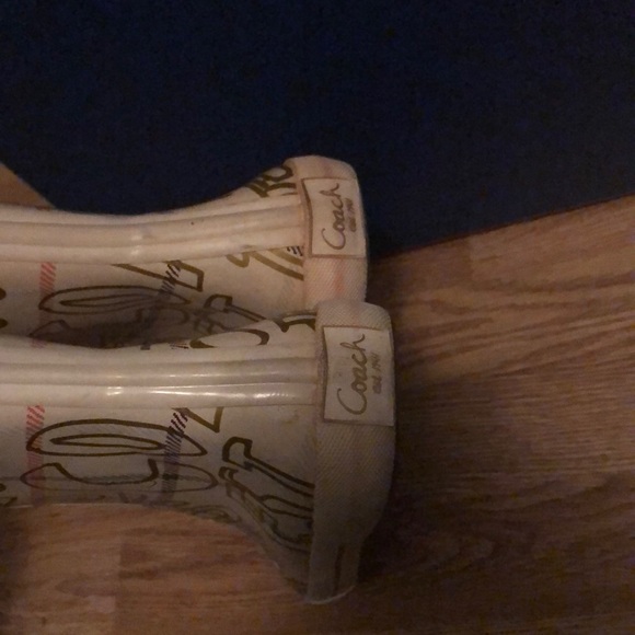 coach rain boots canada